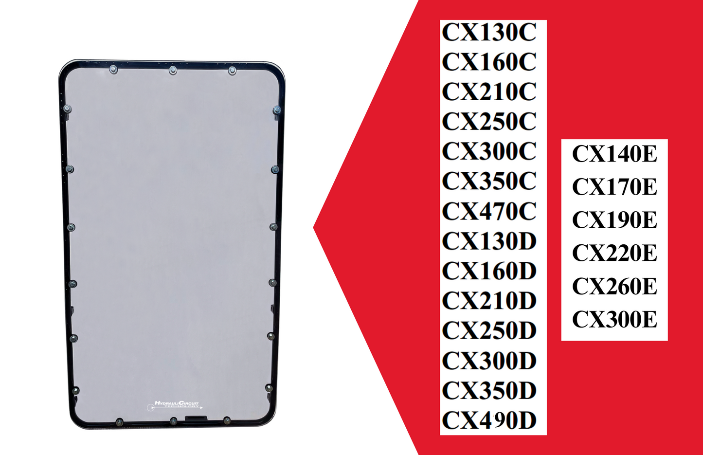CASE/LINK BELT GUARD CG-000007-C004 LEXAN