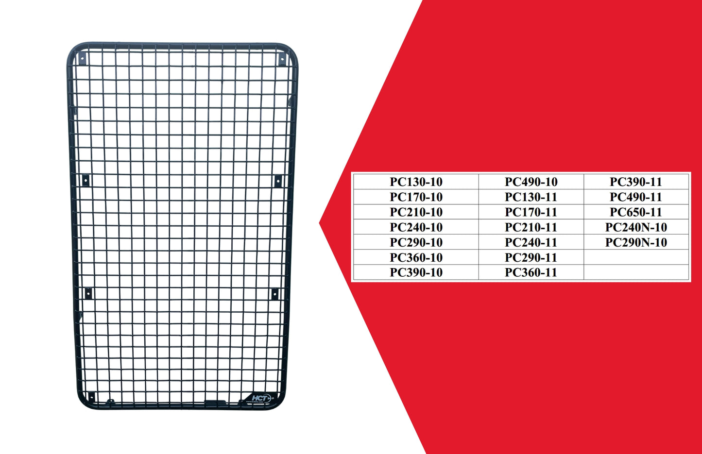 KOMATSU GUARD CG-000P01-0002  MESH w/HINGE